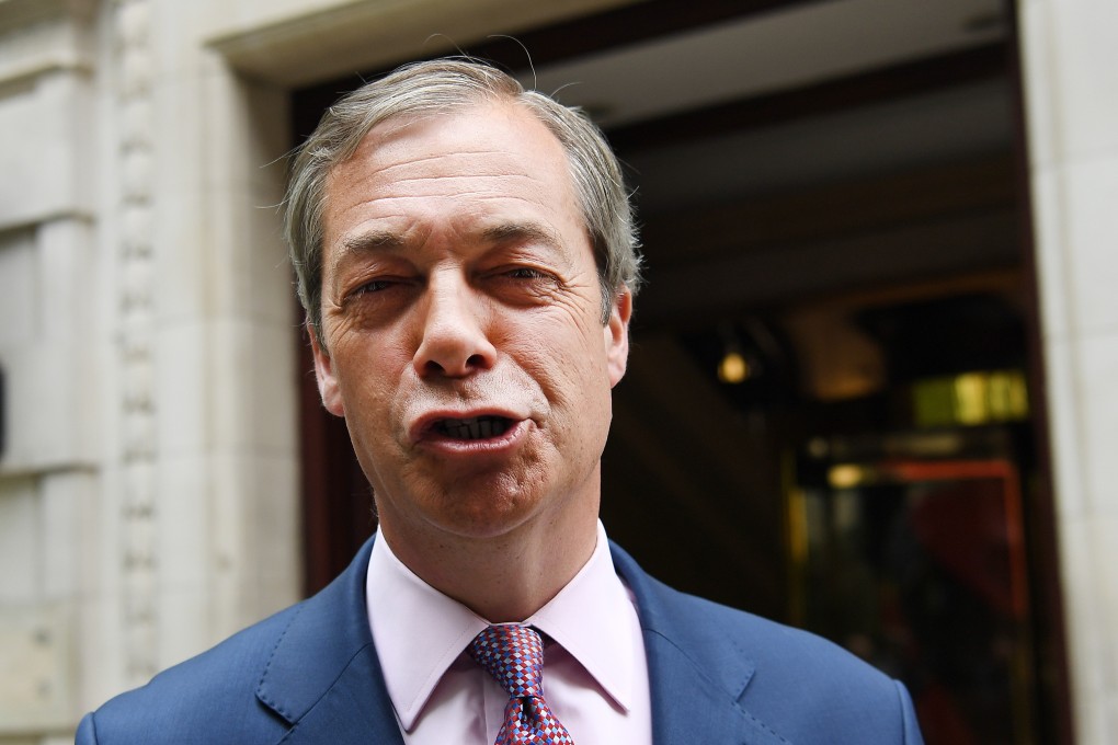 Nigel Farage conceded that he does ‘not yet’ have a policy beyond Brexit. Photo: EPA