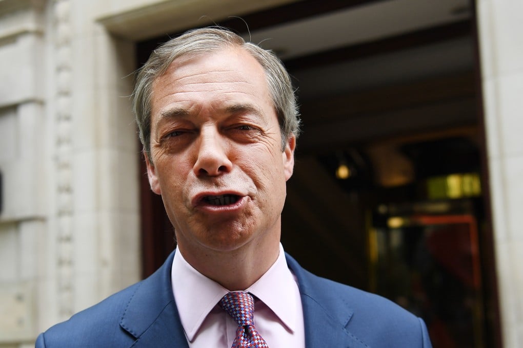 Nigel Farage conceded that he does ‘not yet’ have a policy beyond Brexit. Photo: EPA
