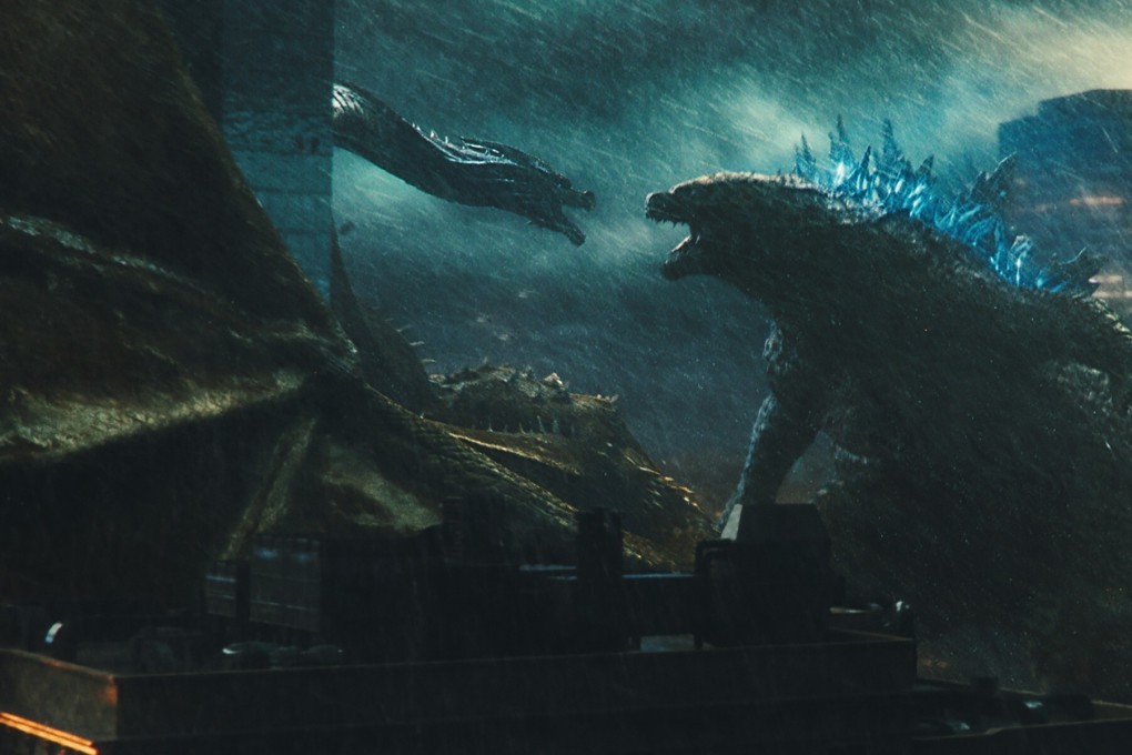 A scene from Godzilla II: King of the Monsters (2019), the latest in the famous monster movie series.