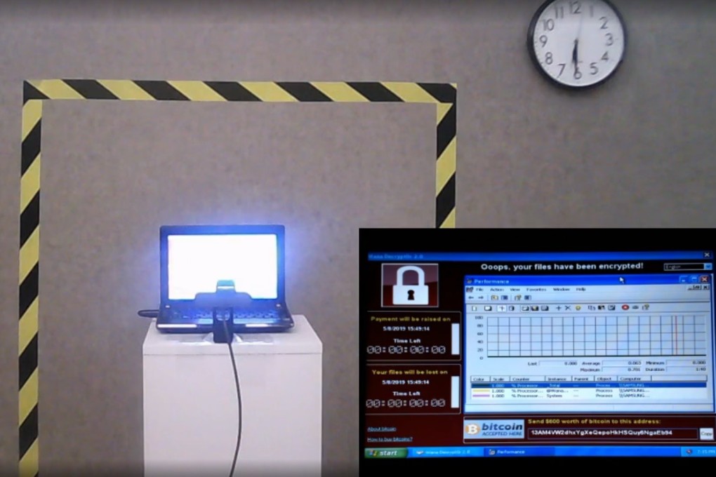 A screen grab from a live stream of The Persistence of Chaos. Photo: Guo O Dong via Twitch