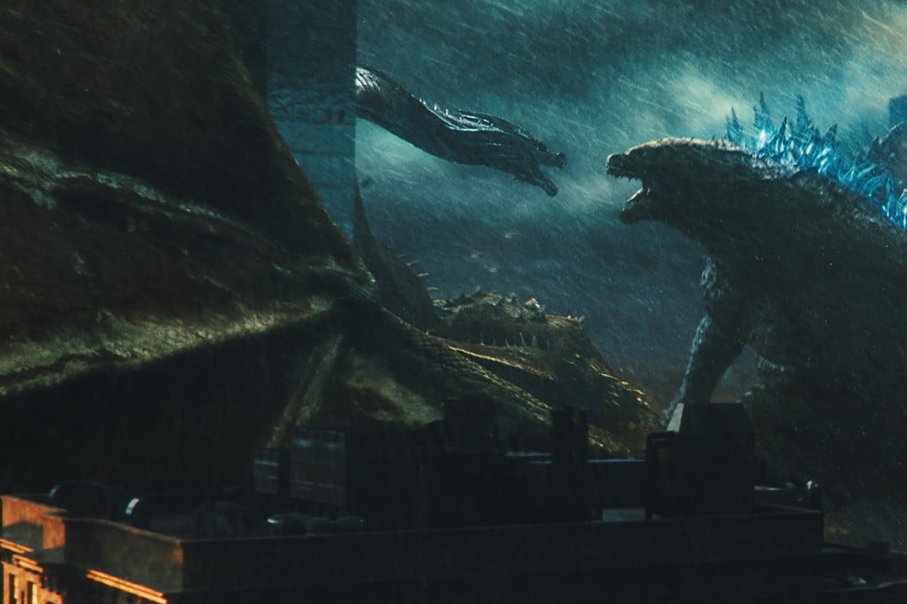 A still from the lacklustre Godzilla II: King of the Monsters (category IIA), directed by Michael Dougherty.