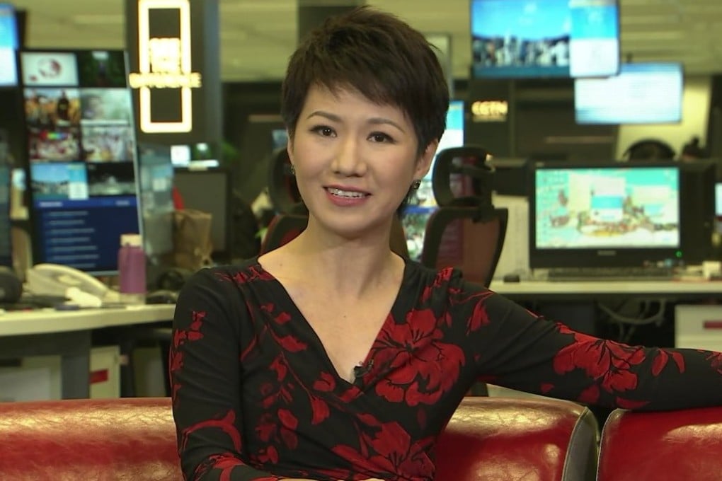 Liu Xin, anchor of CGTN’s current affairs show The Point, will take on Fox Business host Trish Regan in a televised debate that will not be shown in China. Photo: Twitter