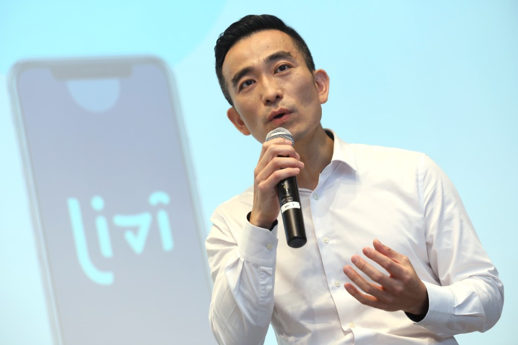 Michael Wang is the new CEO of Livi, an online virtual bank that is expected to open in the fourth quarter. The online bank is backed by Bank of China Hong Kong, JD Digits, and conglomerate Jardines. Photo: K.Y. Cheng