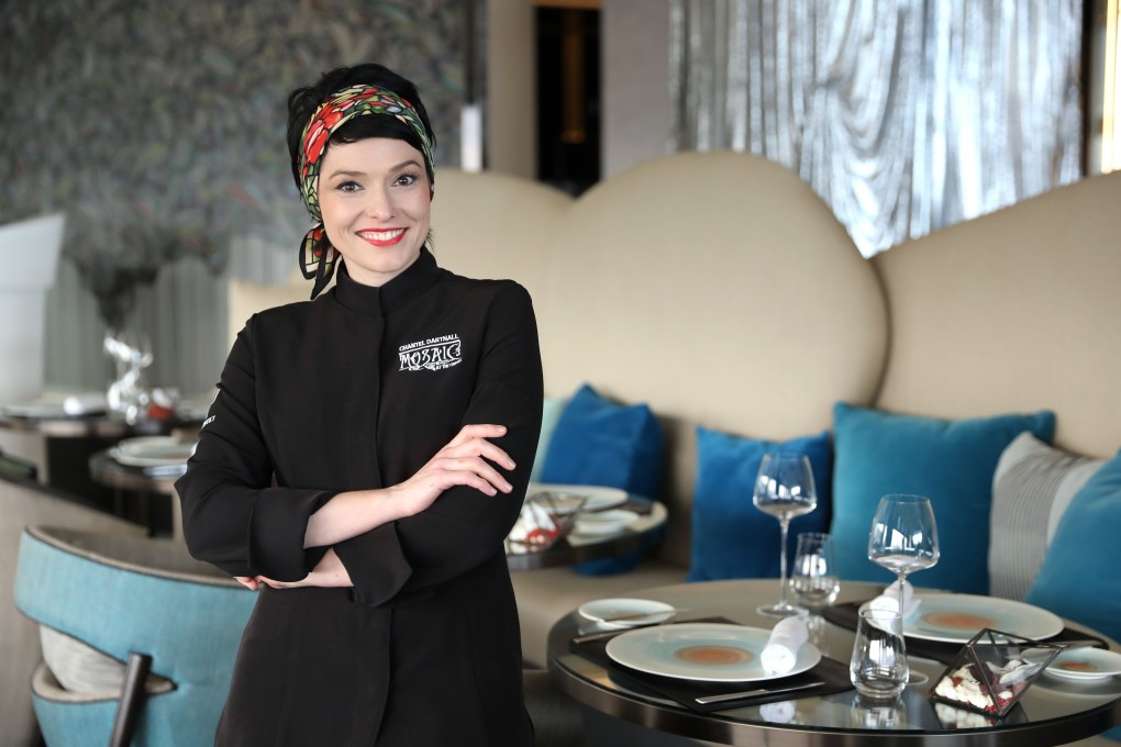 South African chef Chantel Dartnall, who is behind Mosaic restaurant, at Skye, at The Park Lane Hong Kong. Photo: K. Y. Cheng