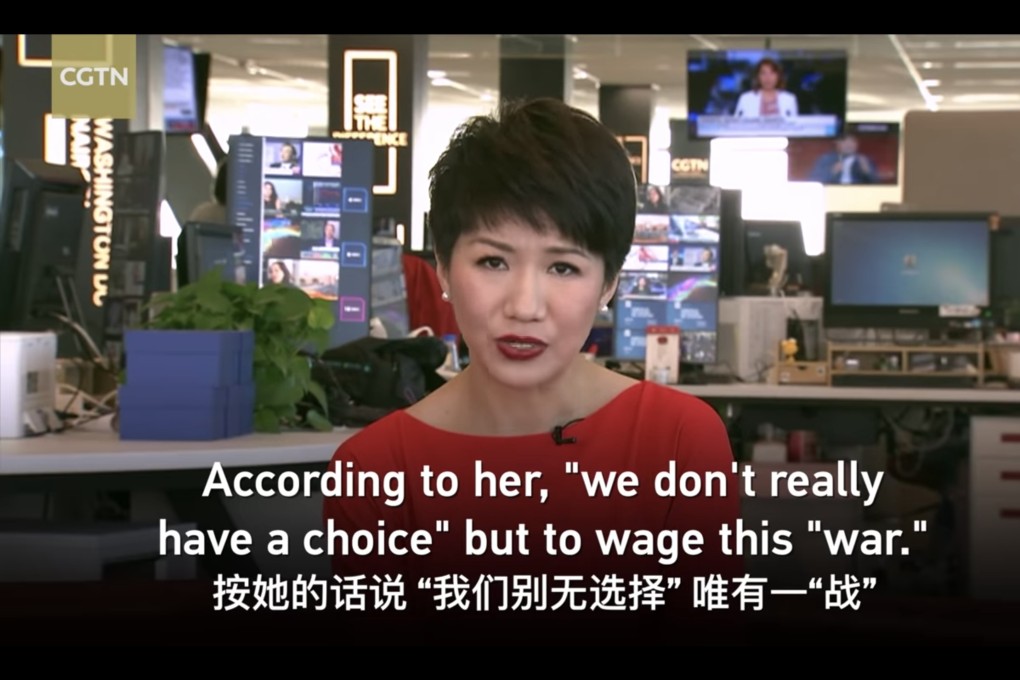 CGTN’s Liu Xin will debate trade on Fox Business. Photo: Handout