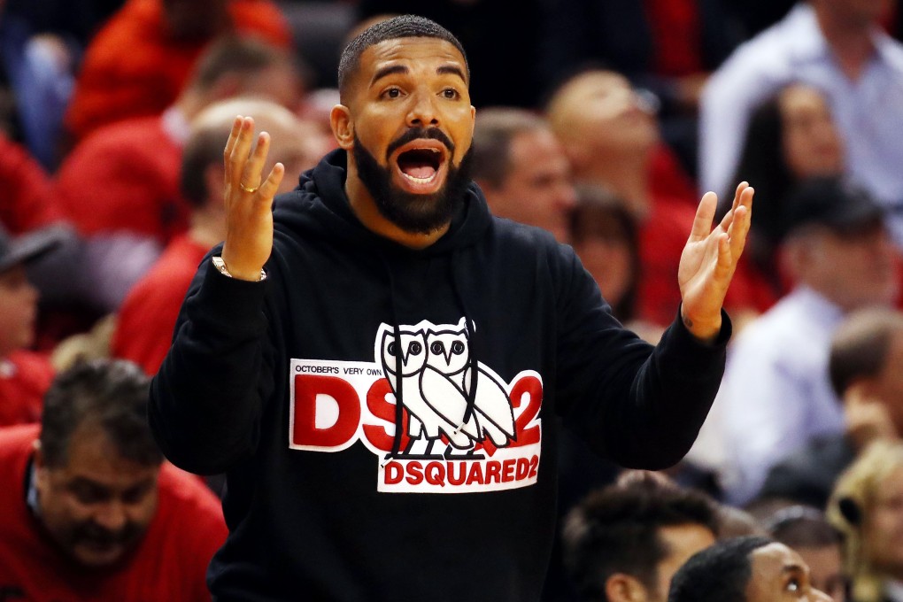 Opinion NBA Finals Drake s antics as a Toronto Raptors ambassador might make everyone a Golden State Warriors fan South China Morning Post