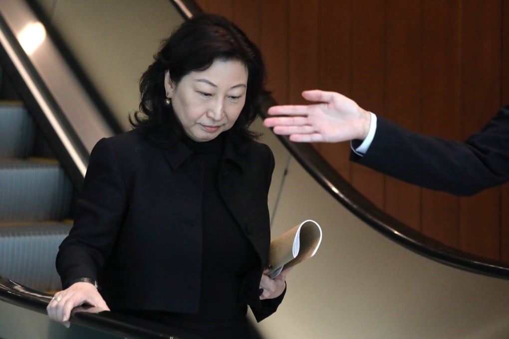 Secretary for Justice Teresa Cheng says she has no stake the properties. Photo: K.Y. Cheng