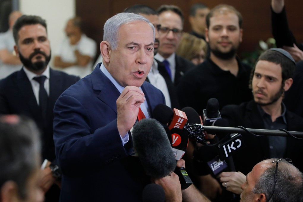 Israeli Prime Minister Benjamin Netanyahu is also facing possible indictment for bribery, fraud and breach of trust in the months ahead. Photo: AFP