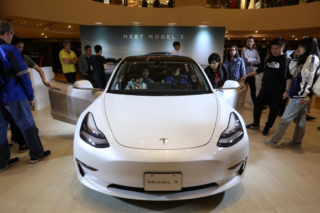 Tesla said on Friday that its Model 3 electric car, which will be assembled in China, will be ready for deliveries in six to 10 months. Photo: AFP
