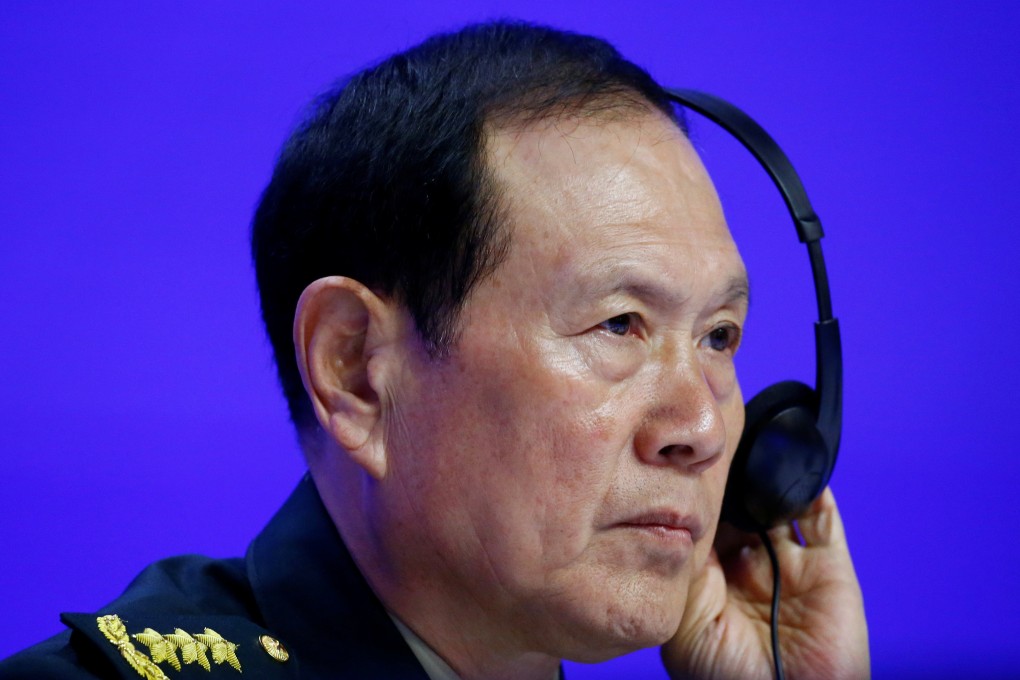 China’s Defence Minister Wei Fenghe says the PLA will not yield a “single inch of the country’s sacred land”. Photo: Reuters