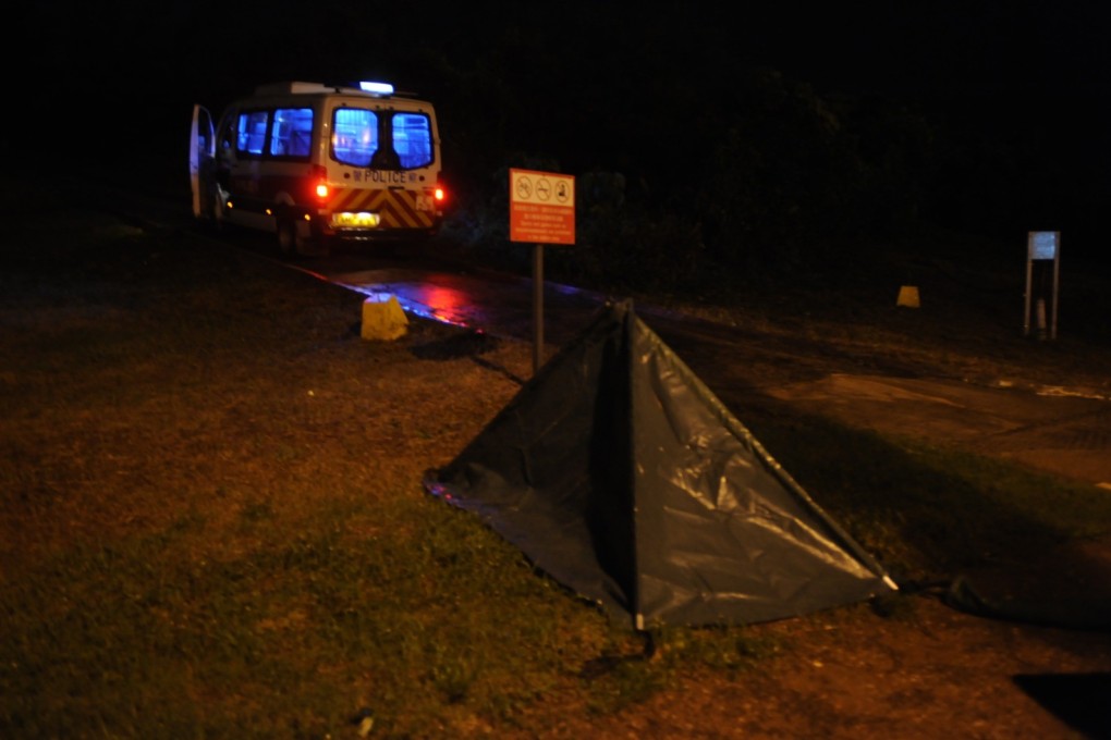 The decomposing corpse was spotted on a beach off Lap Sap Wan at Cape D’Aguilar. Photo: Handout