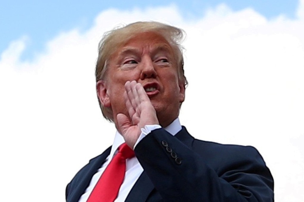 US President Donald Trump arrives in Britain on Monday for a state visit at the invitation of Queen Elizabeth before attending second world war commemorations in France and visiting Ireland. File photo: Reuters