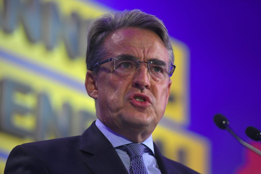 International Air Transport Association (IATA) chief executive Alexandre de Juniac warns that intensifying trade wars and rising fuel prices will continue to bog down airline profits this year. Photo: AFP