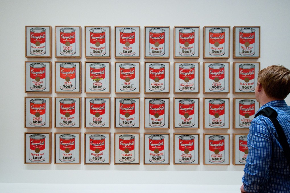 Campbell's Soup Cans (1962) by Andy Warhol at MoMA in New York. The museum has two other stores in Asia, in Tokyo and Kyoto. Photo: Alamy