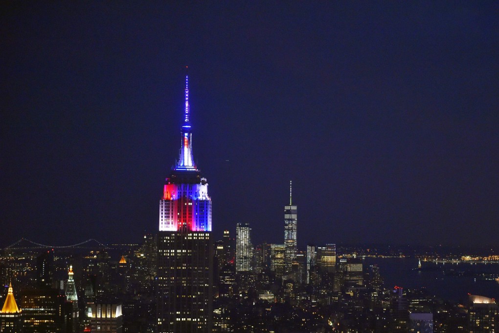 More than 6,500 windows, 3 million light bulbs and 67 elevators were replaced or renovated to improve the Empire State Building’s insulation and cut its energy consumption. File photo: AFP