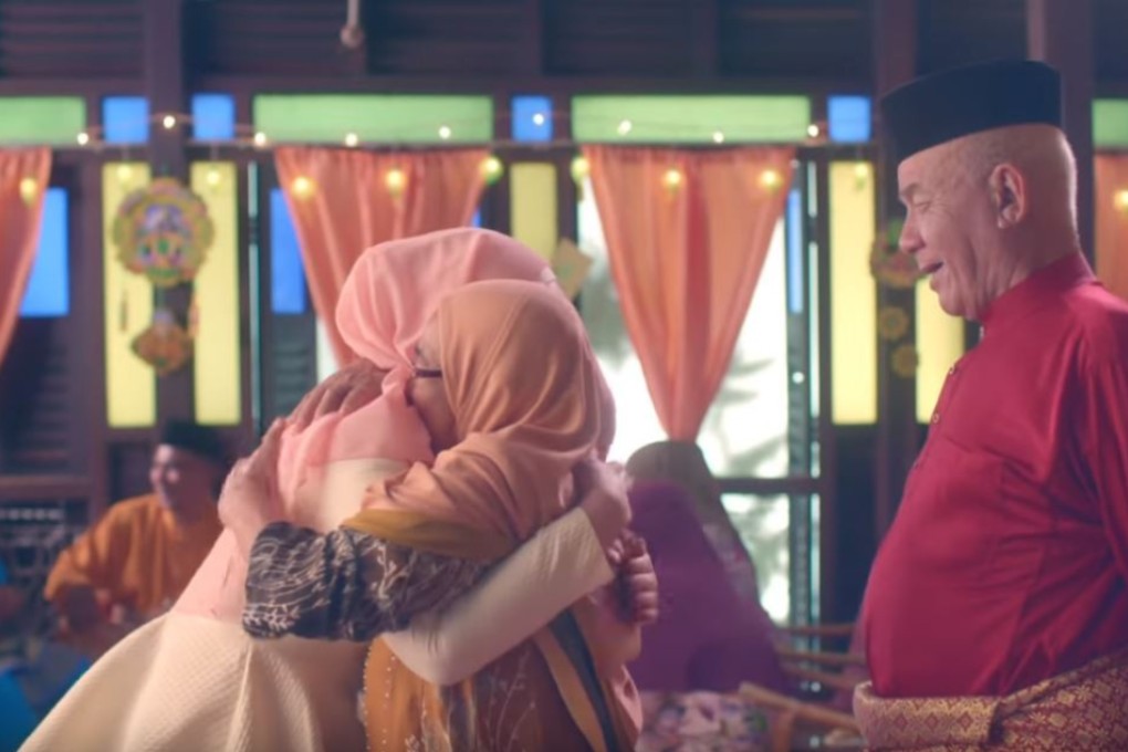 A screenshot from Malaysian national electricity company Tenaga Nasional's Hari Raya advertisement. Photo: YouTube