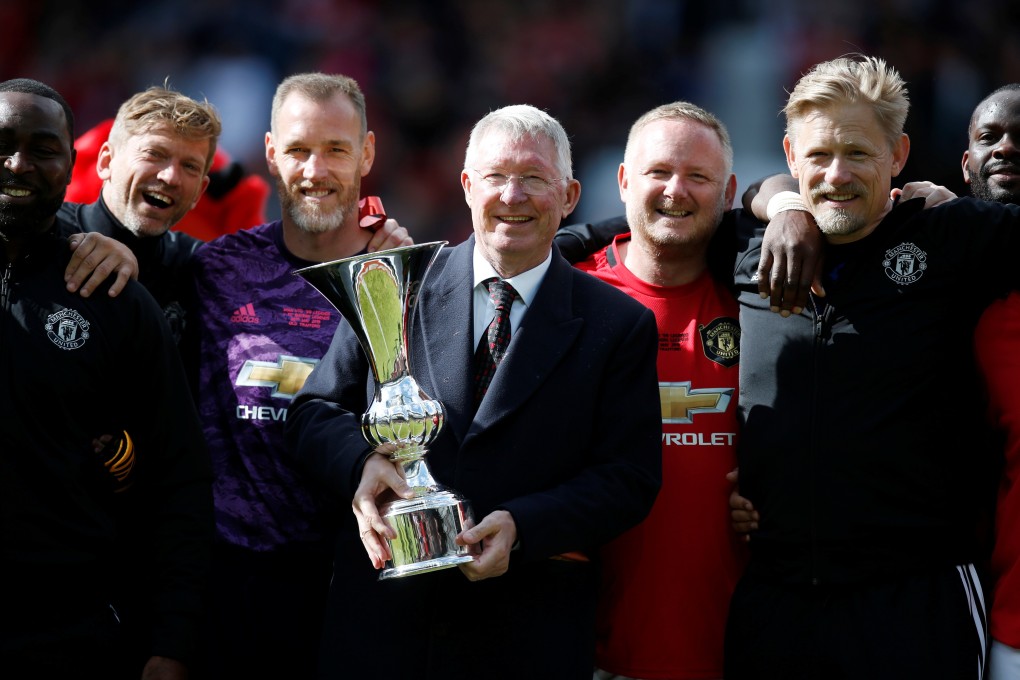 Manchester United recently celebrated their 1999 treble win with a charity match at Old Trafford – but the current side seems a long way from being able to win the Champions League. Photo: Reuters