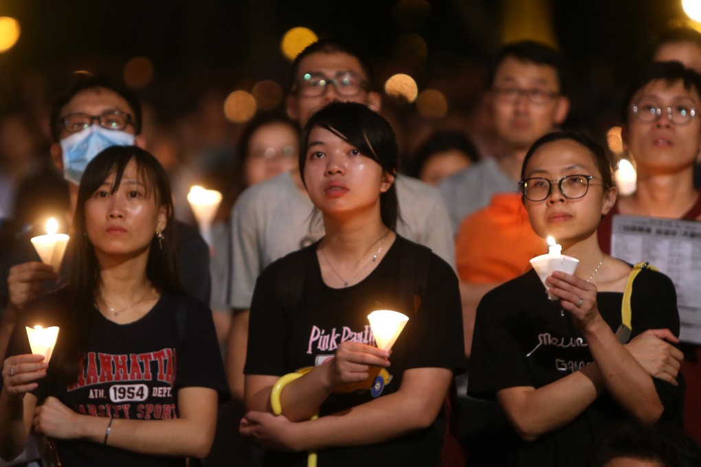 Young and old attended the vigil in their tens of thousands. Photo: Winson Wong