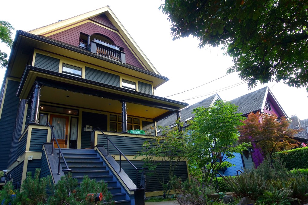 Heritage homes line a street in Vancouver's expensive Westside district. Photo: Ian Young