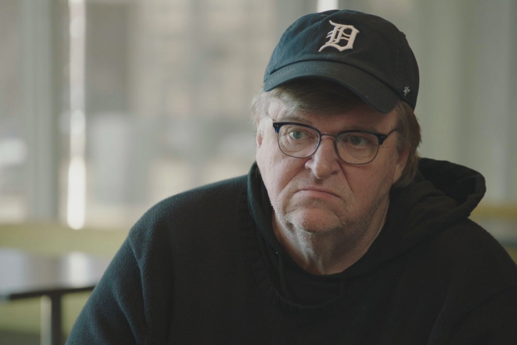 Michael Moore in Fahrenheit 11/9.