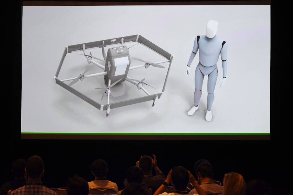 For years, the world’s largest online retailer has promised that packages would be landing on shoppers’ doorsteps via drones. Photo: AFP