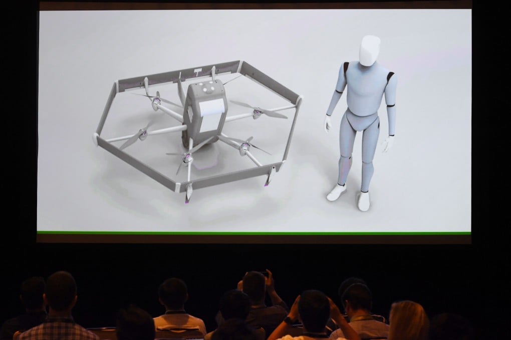 For years, the world’s largest online retailer has promised that packages would be landing on shoppers’ doorsteps via drones. Photo: AFP