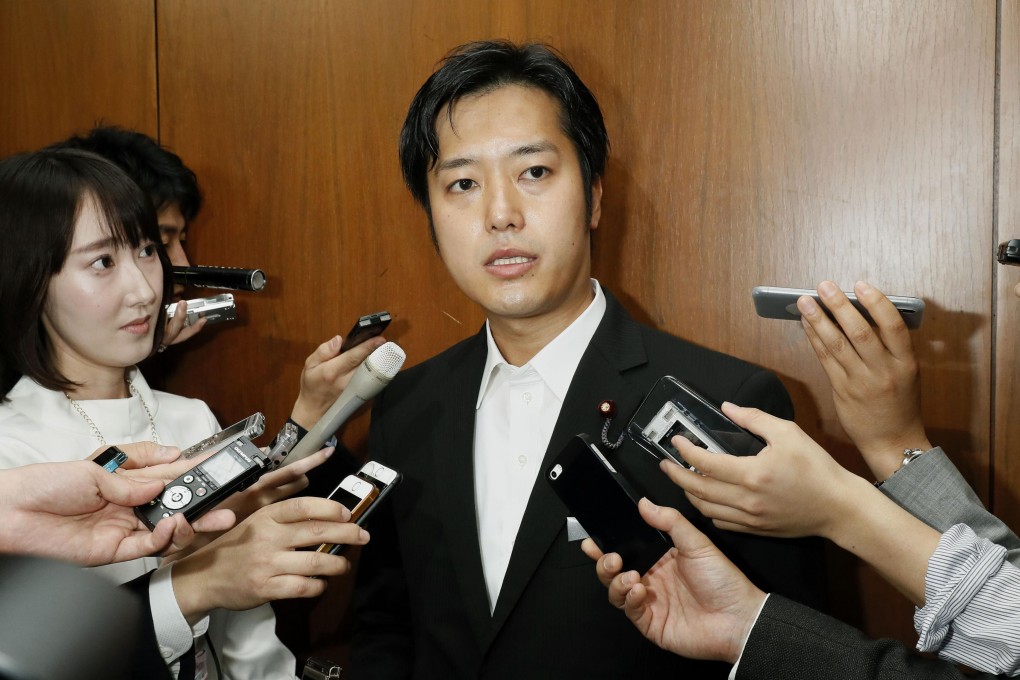 Japanese lawmaker Hodaka Maruyama. Photo: Kyodo