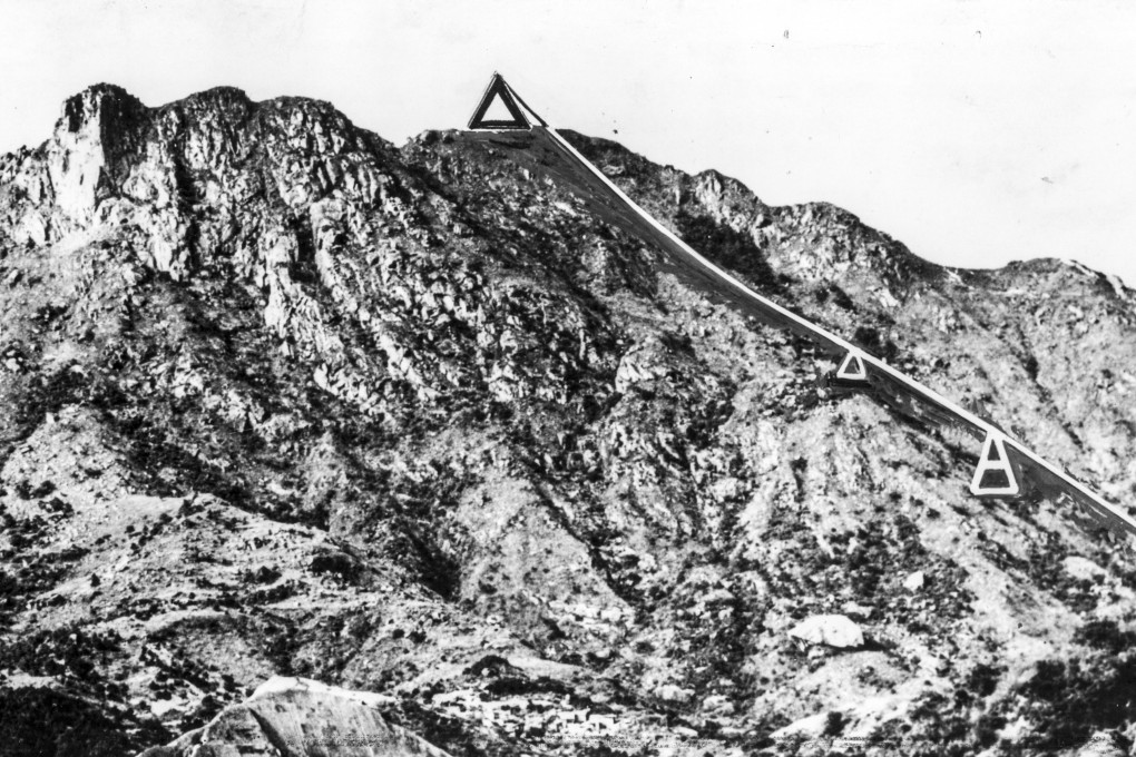 An artist's impression of the cable-car system leading to Lion Rock. Photo: ISD