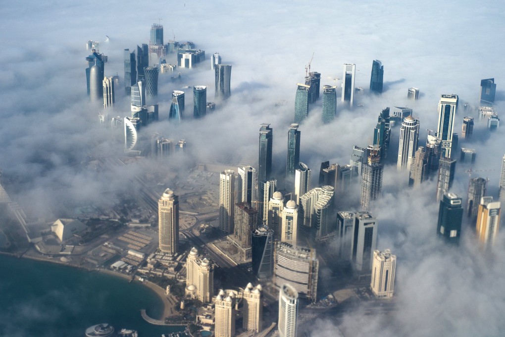 Sunrise in Qatar, a Gulf state, where Beijing’s Belt and Road Initiative is being actively realised. Photo: EPA