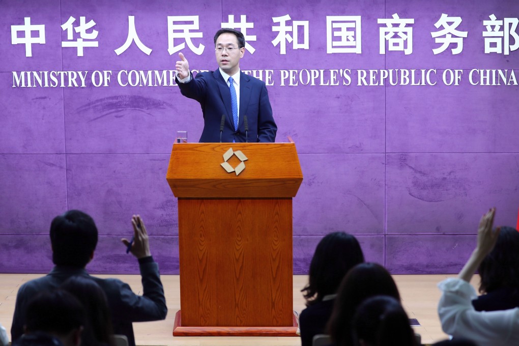 China's Ministry of Commerce spokesman Gao Feng. Photo: Xinhua