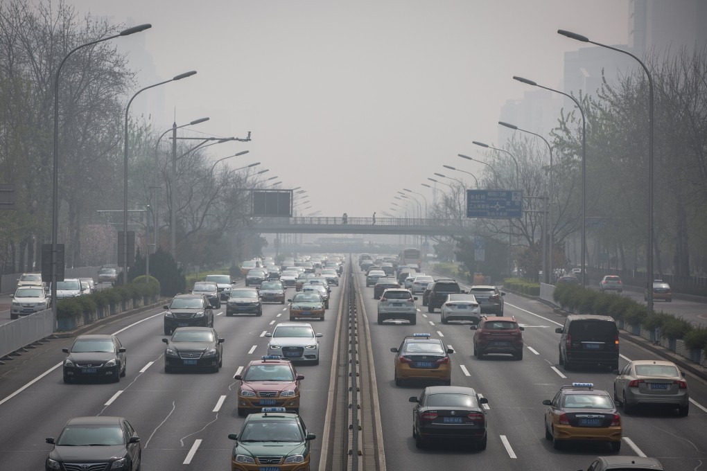It is the first time any of China’s biggest cities have relaxed the increasingly common policy used to control congestion and pollution. Photo: EPA