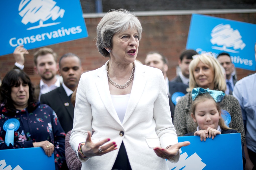 British Prime Minister Theresa May. Photo: Reuters