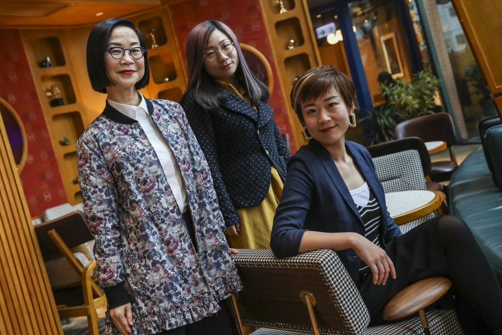 (Left to right) Academics Petula Ho, Pamela Tsui, and Minnie Li, who have established Gender and Sexual Justice in Action. Photo: K.Y. Cheng