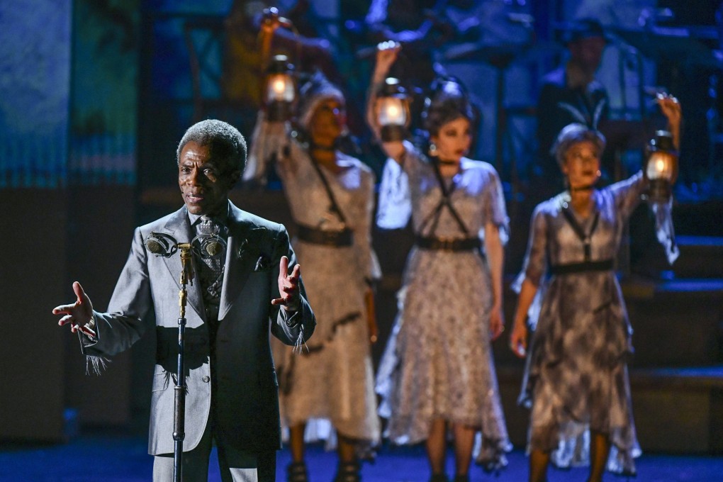 Andre De Shields from ‘Hadestown’ performs at the 73rd annual Tony Awards. Photo: AP