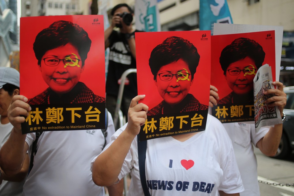 The bill enabling the sending of fugitives to Chinese territories including the mainland may be the political crisis from which Chief Executive Carrie Lam won’t be able to recover. Photo: Winson Wong