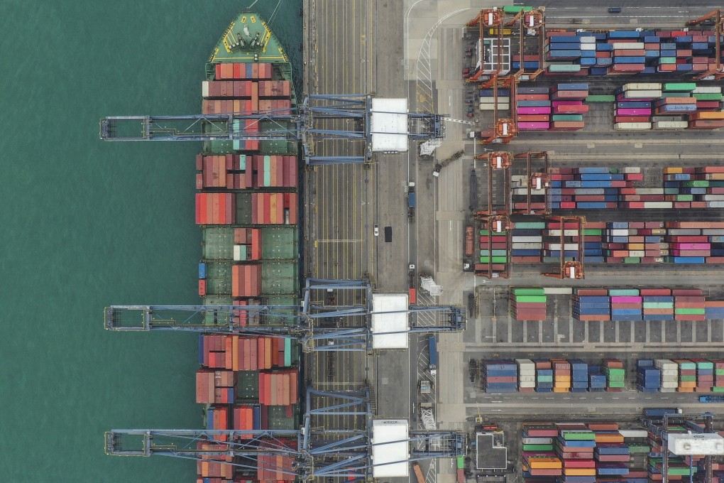 Between them, China-US exports and US-China exports through Hong Kong accounted for about 9 per cent of the city’s total exports last year. Photo: Roy Issa