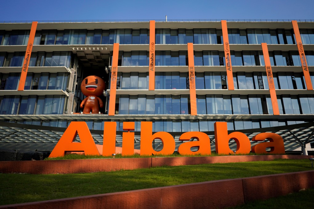 The Alibaba logo at the company’s headquarters in Hangzhou in 2018. Photo: Reuters