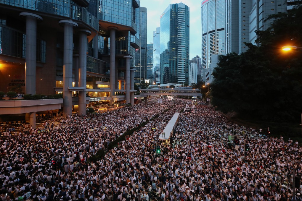 The extraordinary demonstration of defiant sentiment must have given officials pause for serious reflection. But Beijing’s and the government’s resolve remains undiminished. Photo: Sam Tsang