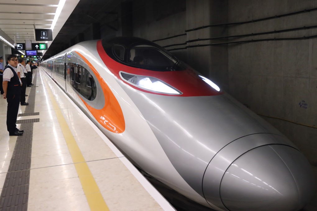 The high-speed rail link from Hong Kong to other parts on the mainland have been underutilised. Photo: Edward Wong