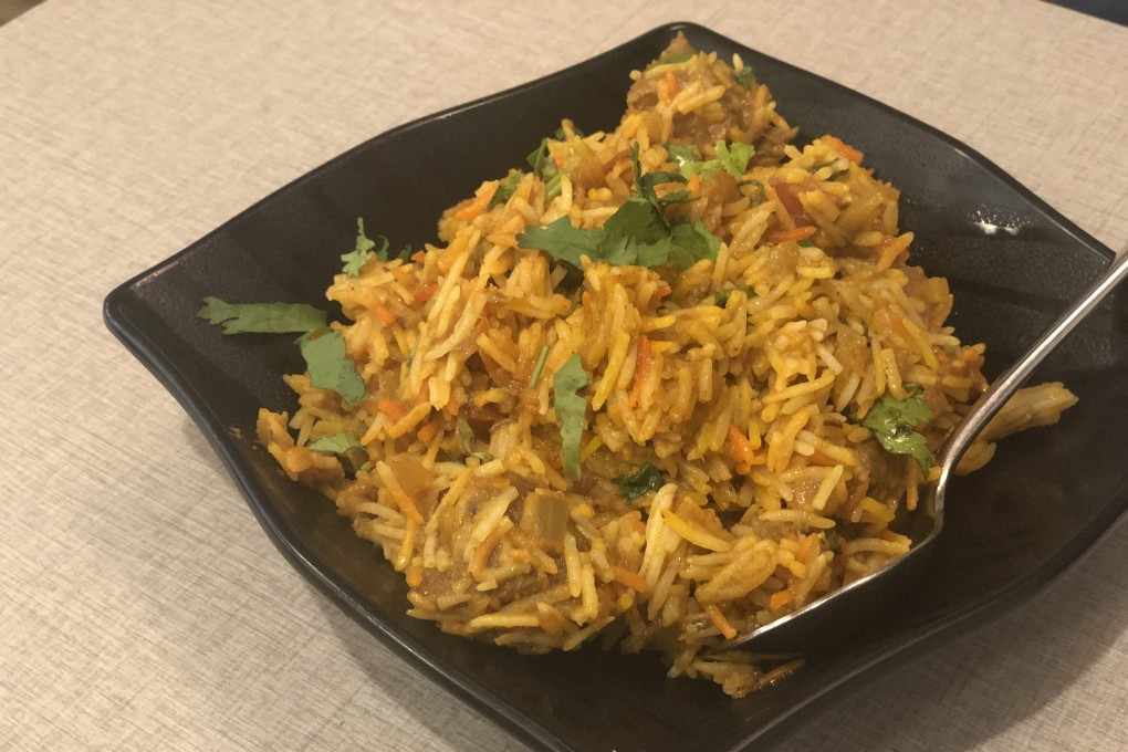 Lamb Biryani at Indian Curry Corner in Jordan. Photo: Jane Zhang