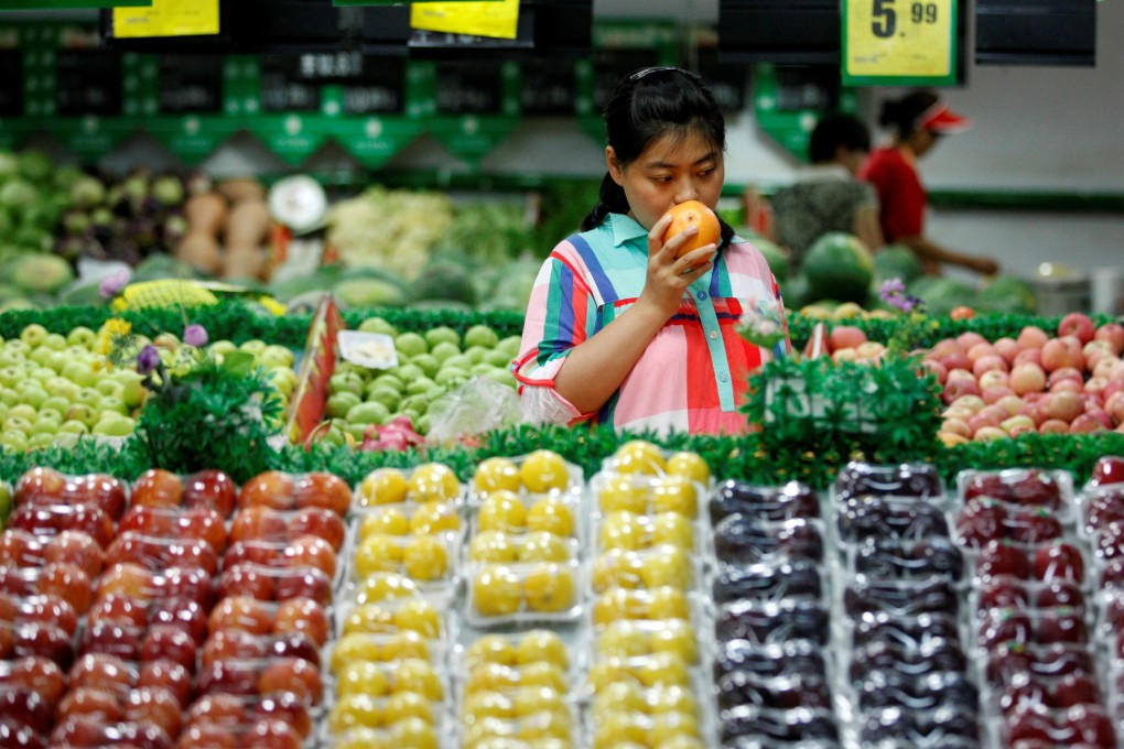 Fresh fruit prices rose to a record high of 26.7 per cent compared to a year ago, accelerating from the 14.8 per cent gain registered in April. Photo: Reuters