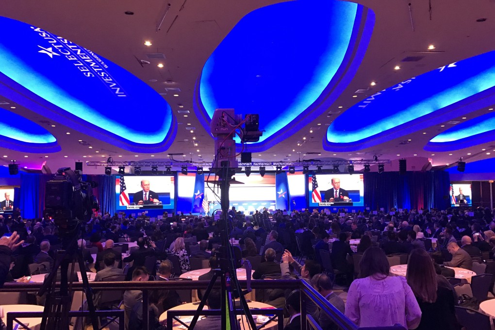 Some participants said the drop in attendance could be due to the Chinese government’s travel warning issued last week for officials and business executives travelling to the US. Photo: Liu Yujing