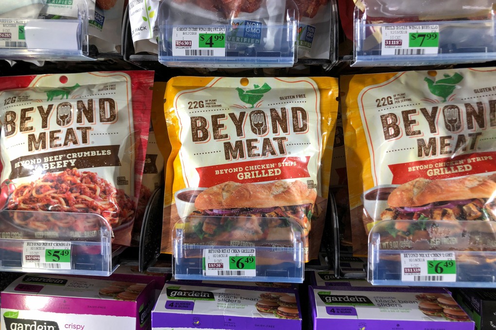 Products from Beyond Meat. Photo: Reuters