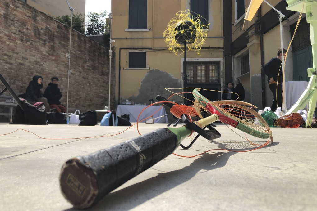 Playcourt (2019) by Shirley Tse, part of the ‘Stakeholders’ exhibition, Hong Kong’s official presentation at the 58th Venice Biennale. The exhibition posted on Facebook that it would be closed on June 12. Photo: Enid Tsui