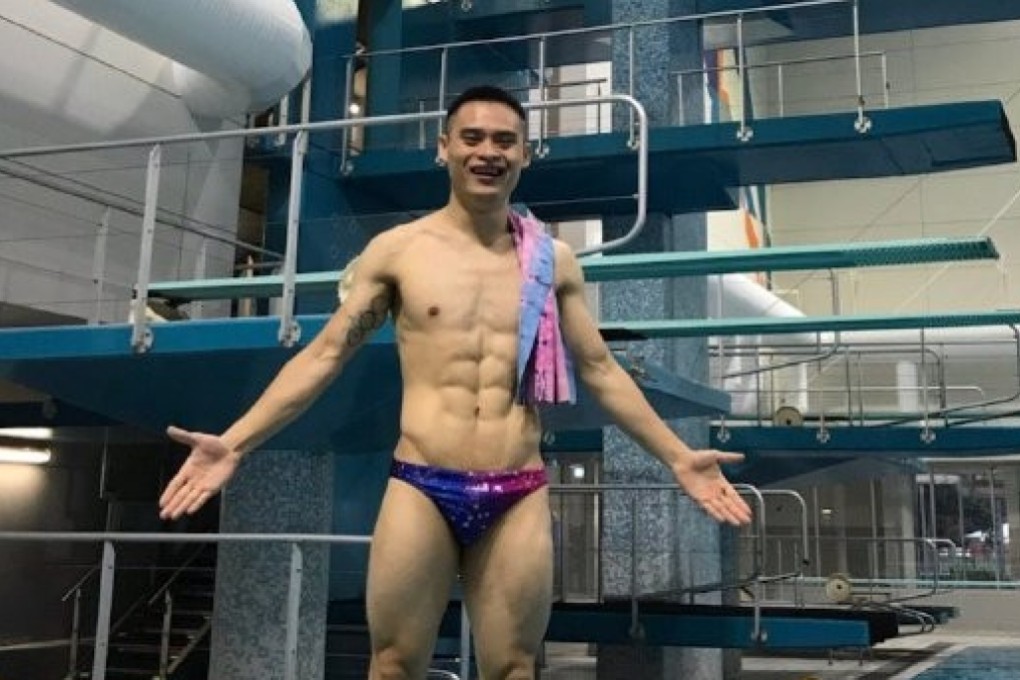 Former Chinese world diving champion Li Shixin will represent Australia at the worlds next month. Photo: Weibo/Li Shixin