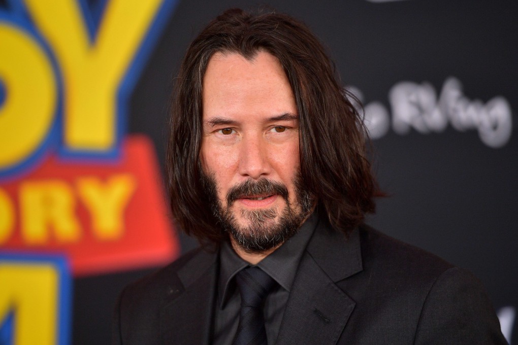 Keanu Reeves attends the premiere of “Toy Story 4”, in which he voices a new character, biker Duke Caboom. Photo: Matt Winkelmeyer/Getty Images/AFP
