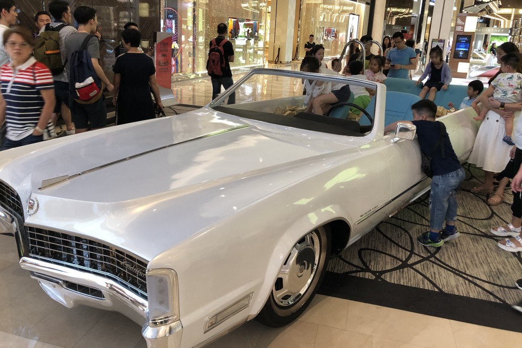Cadillac Pool, by Malherbe Paris, at the City Of Dreams shopping centre.