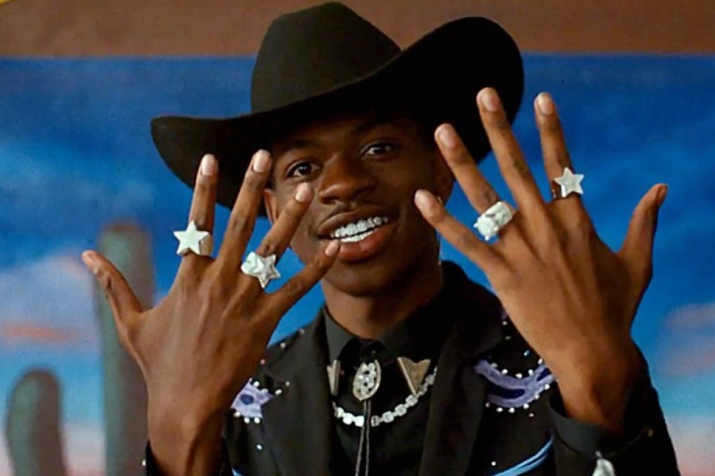 A still from Lil Nas X’s Old Town Road video. The song is the biggest single of 2019 so far, topping the Billboard Hot 100 for a ninth straight week.