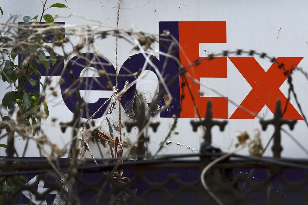China is investigating US logistics firm FedEx over the failed delivery of a number of Huawei parcels. Photo: AP