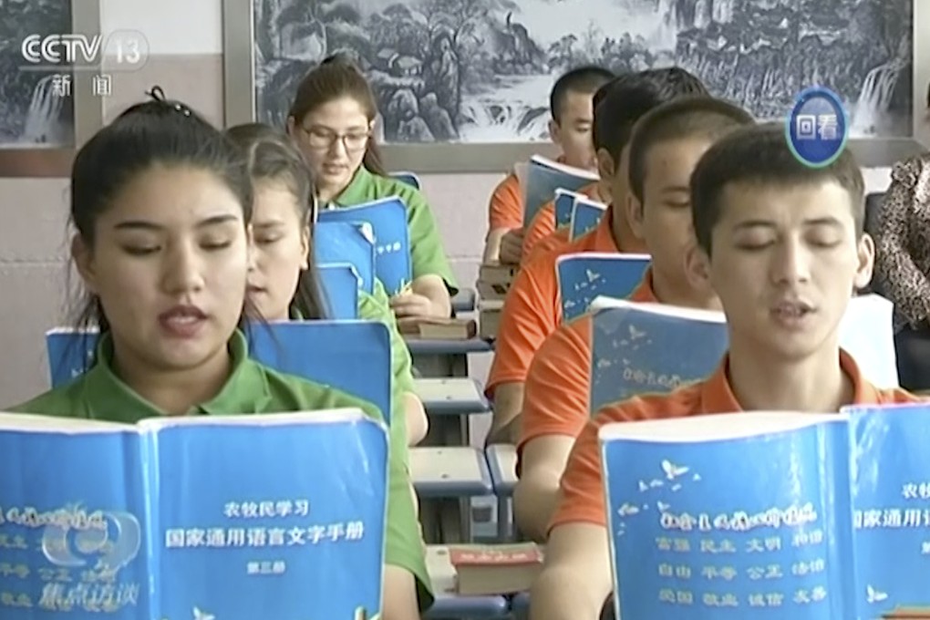 Beijing says 1 million Uygurs and other Muslims are being detained because of a terrorism threat. Photo: AP